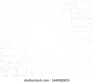 Light background with translucent blue stars. Abstract backdrop for layouts, covers, cards, Wallpaper. Vector illustration