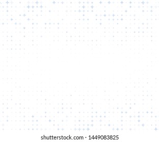 Light background with translucent blue stars. Abstract backdrop for layouts, covers, cards, Wallpaper. Vector illustration