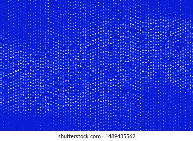 Light background with triangles. Beautiful illustration with triangles in nature style. Modern template for landing page.