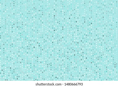 Light background with triangles. Modern abstract illustration with colorful triangles. Smart design for your adverts.