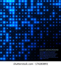 Light background. Vector illustration