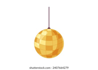 Light Ball New Year Sticker