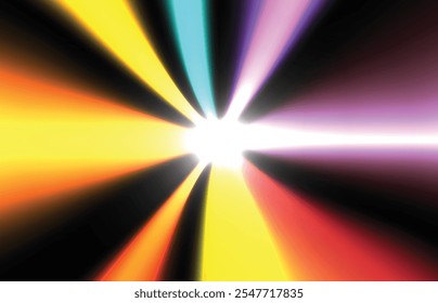 Light Beam Explosion Abstract Background, light abstract background.