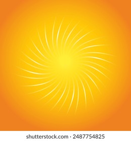 light beam transparency on orange background, sun shine, sunlight graphic, light ray, sunshine, star light shine