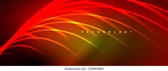 Helle Balken, Neonlinien abstrakter Hintergrund. Vektorgrafik für Bildschirmhintergründe, Banner, Hintergrund, Karte, Buchillustration, Landing-Page