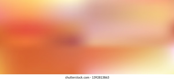 Light beautiful wallpaper Background texture, colorful. Minimal colorful image.  Orange. Ultrawide new light.