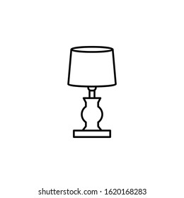 light, bedside lamp line icon. Elements of wedding illustration icons. Signs, symbols can be used for web, logo, mobile app, UI, UX