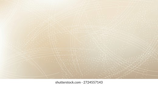 Um fundo abstrato bege claro com linhas onduladas delicadas e sutis que criam uma textura suave.