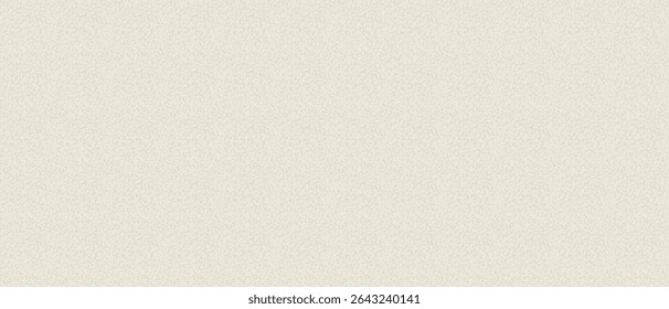Light beige ecru paper texture bg, Recycled paper texture grainy noise, Old vintage surface with dots and irregularities, Vector illustration.