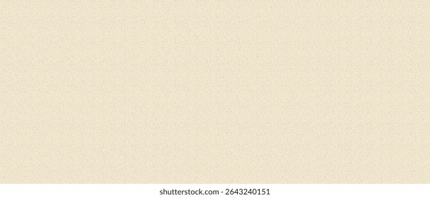 Hellbeige Ecru Papier Textur BG, Recycled Papier Textur körnigen Lärm, Alte Vintage-Oberfläche mit Punkten und Unregelmäßigkeiten, Vektorgrafik.