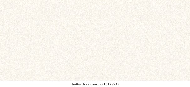 Textura de papel bege claro bg, Ruído granulado de textura de papel reciclado, Antiga superfície vintage com pontos e irregularidades, ilustração Vetor.