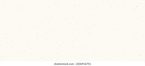 Light beige seamless grain paper texture. Vintage ecru background with dot, speckles, specks, flecks and particles. Craft repeating wallpaper. Natural cream grunge surface background. Vector