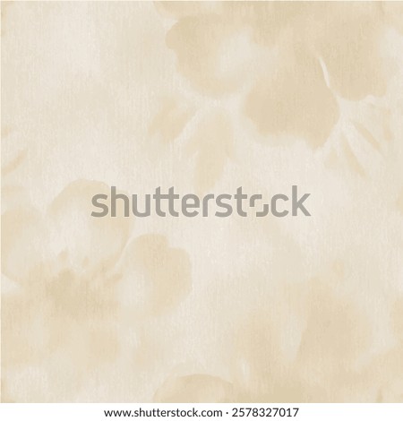 Light Beige Watercolor Background Texture