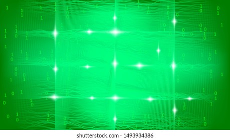 Light Big Data Illustration. Business Analysis. Gradient Complexity Design. Glow 3d Fractal. Futuristic Big Data Technology. Analysis Center. Information Cloud. Tech Fractal. Social Network.