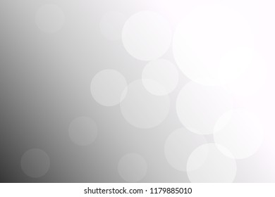 Light Black Bokeh Background with light at right