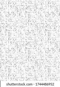 Light black coarse weave melange fabric texture. Square fragment, closeup top view. EPS10 vector.