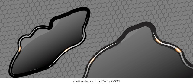 Light black dynamic abstract vector background with diagonal lines. Trendy classic colors . 3d cover of business presentation banner for sale evening party event. A fast-moving soft dot shadow