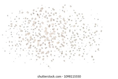 Light Black vector abstract colorful background, which consist of triangles. Pattern with colored triangles on white background.