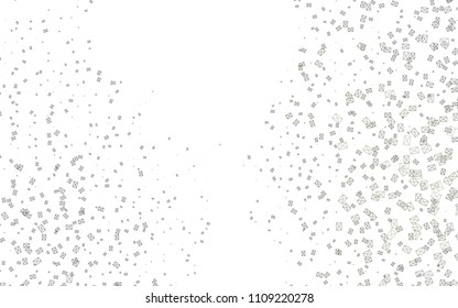 Light Black vector abstract colorful background, which consist of triangles. Pattern with colored triangles on white background.