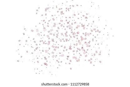 Light Black vector abstract colorful background, which consist of triangles. Pattern with colored triangles on white background.