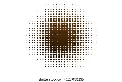 Light Black vector backdrop with dots. Blurred bubbles on abstract background with colorful gradient. Design for business adverts.