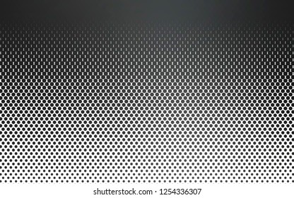 Light Black vector backdrop with dots. Modern abstract illustration with colorful water drops. Pattern for beautiful websites.