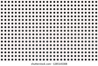 Light Black vector backdrop with dots. Blurred decorative design in abstract style with bubbles. Design for posters, banners.