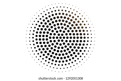 Light Black vector backdrop with hexagons. Colorful hexagons on white backdrop. New design for website's poster, banner.