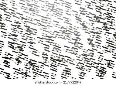 Light Black vector backdrop with long lines. Blurred decorative design in simple style with lines. Pattern for websites, landing pages.