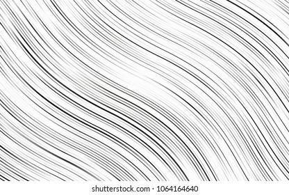 Light Black vector background with bubble shapes. An elegant bright illustration with gradient. New composition for your brand book.