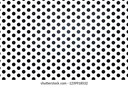 Light Black vector background with bubbles. Glitter abstract illustration with blurred drops of rain. Design for posters, banners.