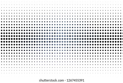 Light Black vector background with bubbles. Modern abstract illustration with colorful water drops. Design for business adverts.