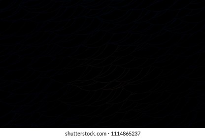 Light Black vector  background with dots. Beautiful colored illustration with blurred circles in nature style. Completely new template for your brand book.