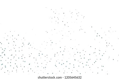 Light Black vector  background with dots. Beautiful colored illustration with blurred circles in nature style. Pattern can be used as texture of water, rain drops.