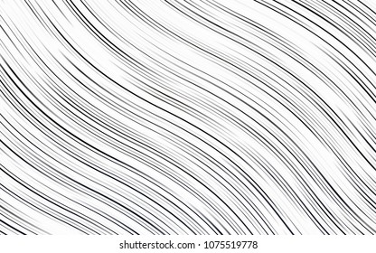 Light Black vector background with lava shapes. Blurred geometric sample with gradient bubbles.  Marble design for your web site.