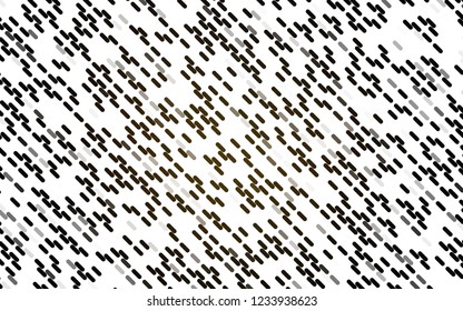 Light Black vector background with straight lines. Glitter abstract illustration with colored sticks. Pattern for websites, landing pages.