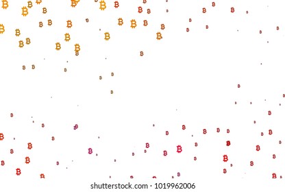 Light Black vector cover with financial symbols. Abstract illustration with colored financial digital symbols. The pattern can be used for ad, booklets, leaflets of banks.