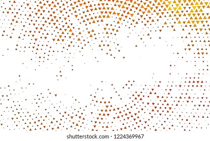 Light Black vector cover in polygonal style. Glitter abstract illustration with triangular shapes. Pattern for busines ad, booklets, leaflets