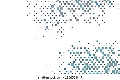 Light Black vector cover in polygonal style. Abstract gradient illustration with rectangles. Pattern for commercials.