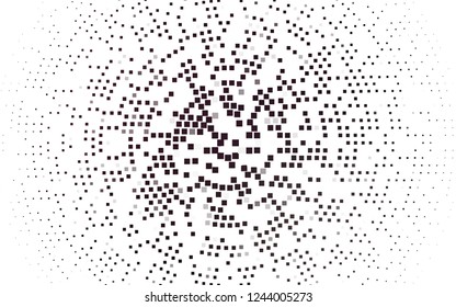 Light Black vector cover in polygonal style. Decorative design in abstract style with rectangles. Best design for your ad, poster, banner.
