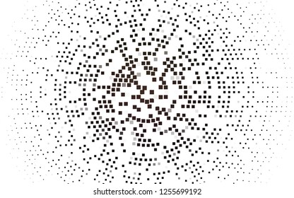 Light Black vector cover in polygonal style. Illustration with set of colorful rectangles. Best design for your ad, poster, banner.