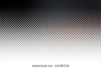Light Black vector cover in polygonal style. Illustration with set of colorful rectangles. The template can be used as a background.