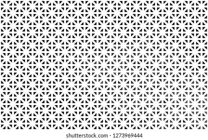 Light Black vector cover in polygonal style. Beautiful illustration with triangles in nature style. Pattern for commercials.