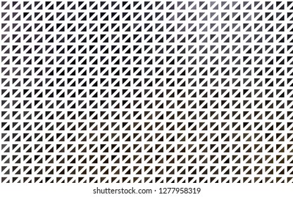 Light Black vector cover in polygonal style. Illustration with set of colorful triangles. Pattern for commercials.