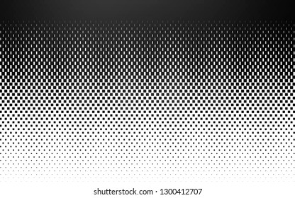 Light Black vector cover in polygonal style. Modern abstract illustration with colorful rectangles. The template can be used as a background.
