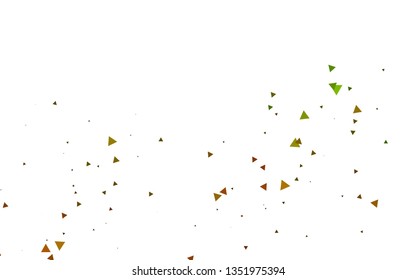 Light Black vector cover in polygonal style. Decorative design in abstract style with triangles. Pattern for busines ad, booklets, leaflets