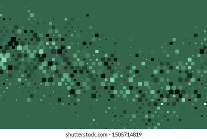 Light Black vector cover in polygonal style. Rectangles on abstract background with colorful gradient. Pattern for commercials.