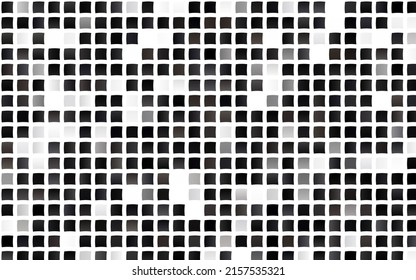 Light Black vector cover in polygonal style. Beautiful illustration with rectangles and squares. Pattern for commercials.