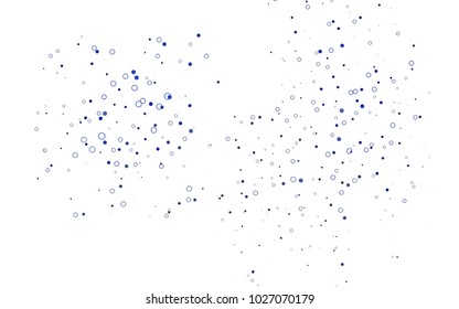 Light Black vector  cover with spots. Glitter abstract illustration with blurred drops of rain. Beautiful design for your business natural advert.