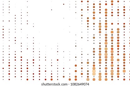 Light Black vector  cover with spots. Blurred decorative design in abstract style with bubbles. New design for ad, poster, banner of your website.